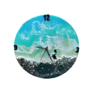 resin wall clock