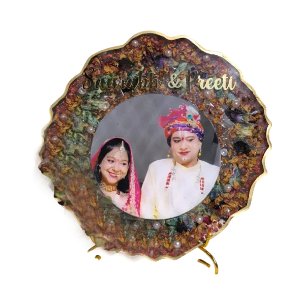 resin vermala photo frame