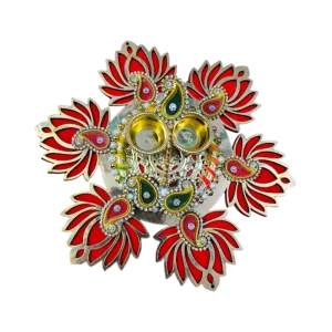 Lotus Pooja Plate
