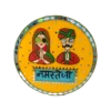 rajasthani couple wall plate