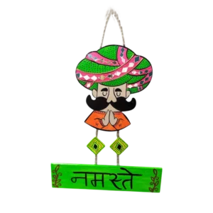 rajasthani man wall hanging